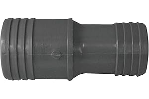 Genova Products 350154 1-1/2" X 1-1/4" Poly Insert Reducing Coupling