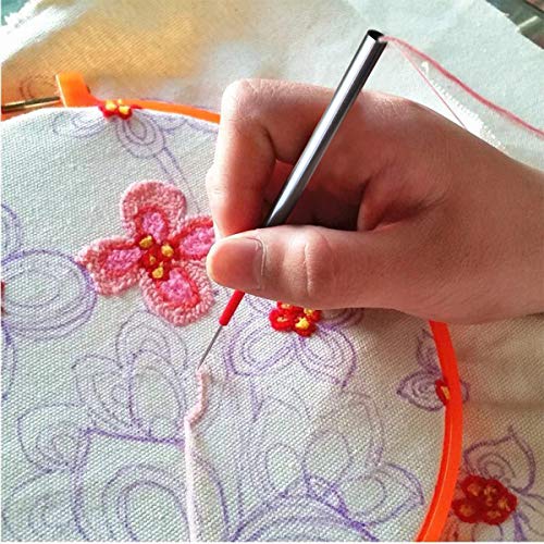 4 Embroidery+Stitching+Felting+Needles+Threader