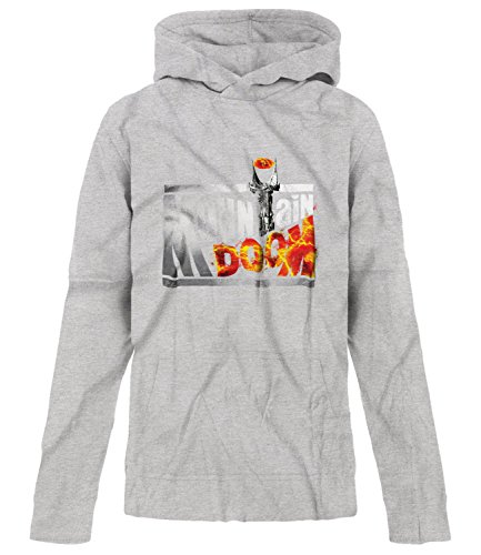BSW Youth Girls Mountain Doom Dew Eye Of Sauron Drink Hoodie LRG Sport Grey