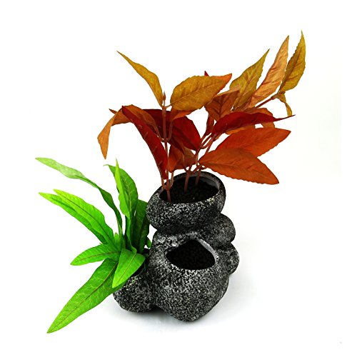 UP AQUA Ceramic Bonsai Stone, Large