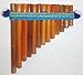 Artesanal Burned Antara Andean Pan Flute 13 Pipes Peruvian