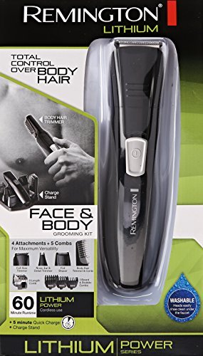 remington pg525 lithium head to toe body groomer