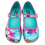 Hot Chocolate Design Chocolaticas Tie Dye Women's Mary Jane Flat