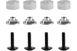 Deevoka Ice Hockey Visor Hardware Kit M4 Screws Back up Hardwares Nuts Hardwares Repair Kit