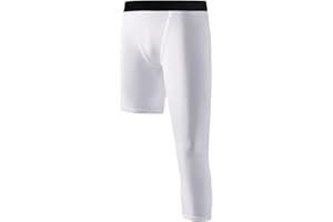 Blaward Youth Kids Boy Compression Pants Legging Athletic Shorts Sports Base Layer for Running Basketball One Leg Tights