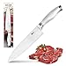 ORBLUE 8 Inch Kitchen Chef's Knife, Professional, Ultra-Sharp, High Carbon Stainless Steel, No-Slip Erganomic Handle
