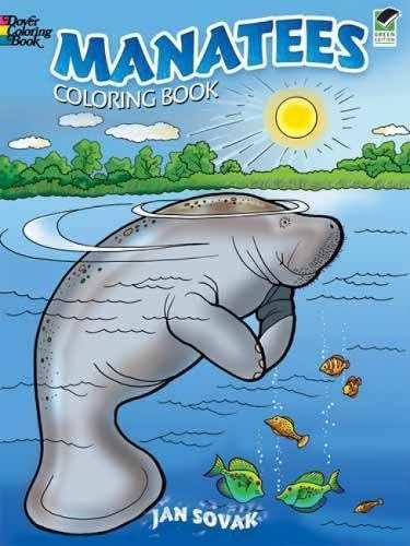 Manatees Coloring Book (Dover Nature Coloring Book)
