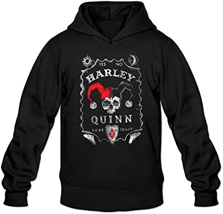 Men Harley Quinn Spirit Board Cool Hoodies Hooded Sweatshirt Fashion