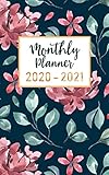 monthly planner 2020-2021: 2 year calendar pocket planner ( 5 x 8 