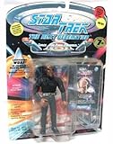 Star Trek The Next Generation Lieutenant Worf in Starfleet Rescue Outfit 4 inch Action Figure
