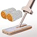 2 Pcs Mop Cloth Only, Kemilove Lazy Double Sided Mop And 360 Spin Automatic Squeeze 38cm Mop Cloth