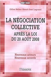 La  négociation collective après la loi du 20 août 2008