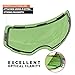 OutdoorMaster Ski & Snowboard Detachable Dual Layer Anti-Fog Goggle Lens Only (VLT 80% Green Lens with Free Carrying Pouch)