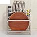 AIYoo Cutting Boards Knife Organizer with Hooks/Stainless Steel Kitchen Utensils Rack Chopping Boards/Knives/Chopsticks/Spoon/Fork/Flatware Storage with Drying Drainer