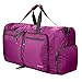 Homdox Foldable Duffle Bag, Large & Strong Travel Luggage, Shopping and Gym Storage Bag