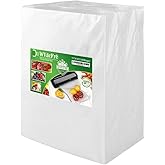 WVacFre 100 Gallon Size11x16Inch Vacuum Sealer Freezer Bags with Commercial Grade,BPA Free,Heavy Duty,Great for Food Vac Storage or Sous Vide Cooking