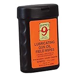 Hoppe's No. 9 Lubricating Gun Oil Field Wipes