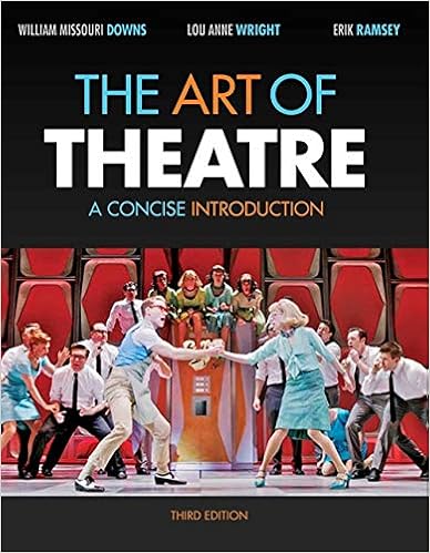 Amazon Com The Art Of Theatre A Concise Introduction 9781111348311 Downs William Missouri Wright Ramsey Erik Books