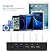 5-Port USB Charging Station Dock,Kany Universal Multi-Port USB Charging Dock Stand Charger Desktop for iPhone 7 6/6S Samsung Galaxy S6/S5 LG and Smartphones iPad