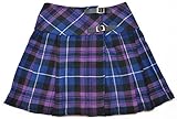 Ladies Pride of Scotland Tartan Mini Billie Kilt Skirt Size: 10