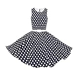 Girl's Classy Audrey 1950s Vintage Rockabilly Swing Party Dress With Belt by HBB
