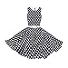 Girl's Classy Audrey 1950s Vintage Rockabilly Swing Party Dress With Belt by HBB