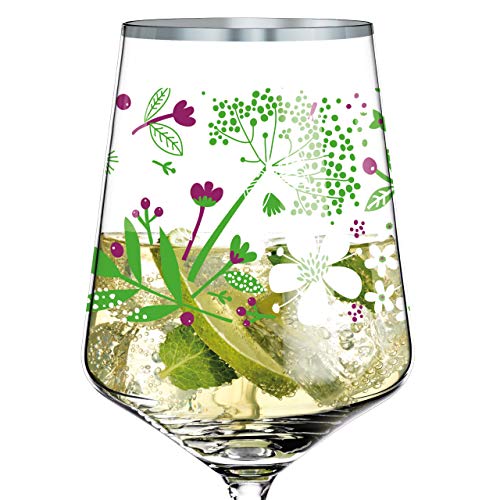 RITZENHOFF Hugo R. Hugo-Glas, Aperitif-Glas von Carolyn Gavin, aus Kristallglas, 600 ml, mit edlen Platinanteilen – Bild 4