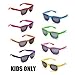 Neon Colors Party Favor Supplies Unisex Sunglasses Pack of 8 for Kids (8 Pack Mix)