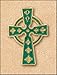 Celtic Cross Irish Lapel Pin