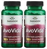 Swanson Ultra Maximum Strength AvoVida 300 mg -- 2 Bottles each of 60 Capsules