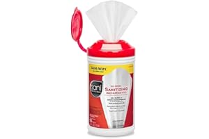 Pdi Sani-Wipe™ Non-Rinse Food Contact Hard-Surface Sanitizing Wipe, 7.75" x 9", 95/can