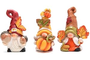 Hodao Fall Thanksgiving Gnomes Table Decorations for Home Creative Thanksgiving centerpieces for Tables-Thanksgiving Pumpkin Gnome Gifts