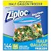 Ziploc 1/2 gallon Freezer Bags, 144 Count (Pack of 36), Original Version