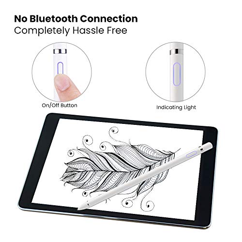 Stylus Pens for Touch Screens, Fine Point Active Smart Digital Pencil