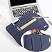 V Voova 11 11.6 12 Inch Laptop Sleeve Case,Slim Computer Cover Bag Compatible with MacBook Air 11,Mac 12,Surface Pro 9 8 7/Laptop Go 2 3,HP Acer Asus Samsung Chromebook 4,Blue
