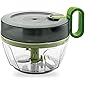 Pigeon Plastic Handy and Compact Chopper Pro with 3 Blades, Multicolour