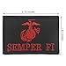 Military Patches Compatible USMC Semper Fi Tactical Uniform Military Embroidered Applique