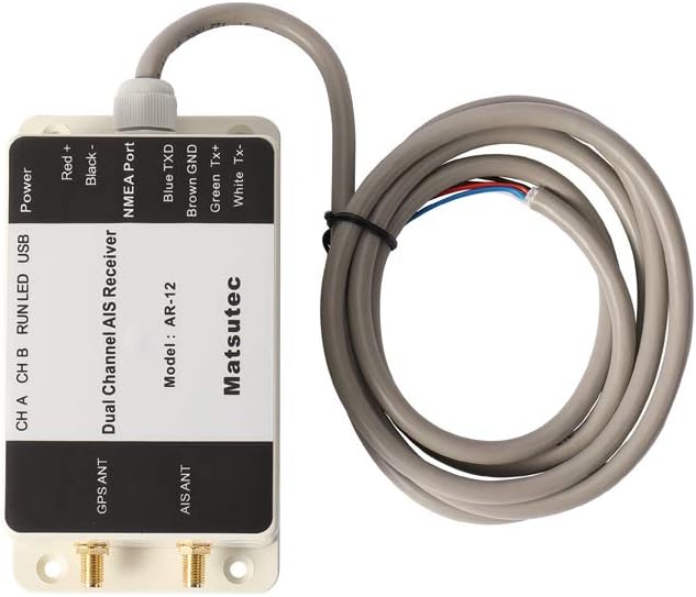 Ricevitore AIS Dual Channel Matsutec AR-12 Con GPS - Per Barche E Yacht - Foto 4