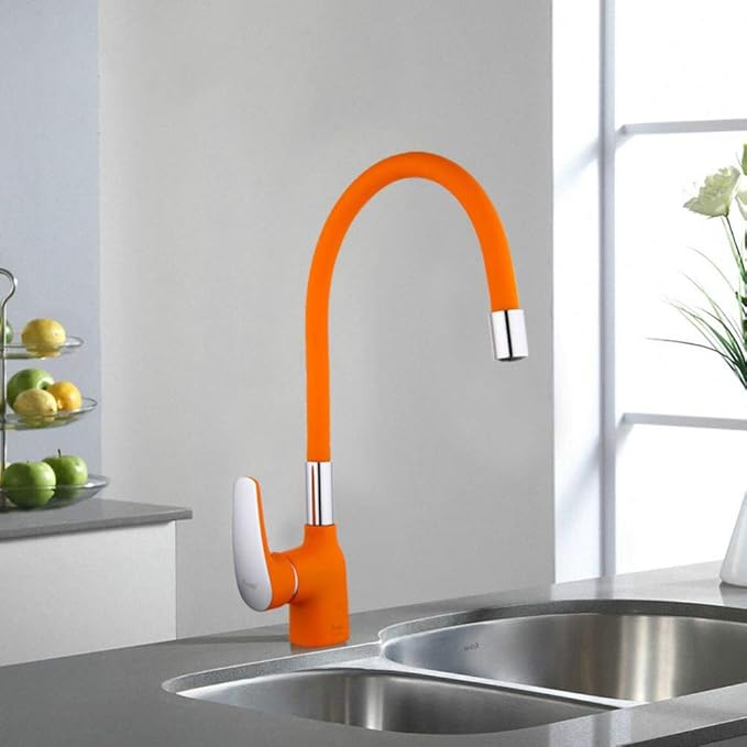 Grifo De Cocina Nariz De Gel De Sílice Naranja Cualquier Dirección