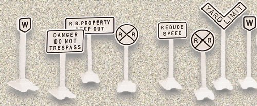 Lionel Railroad Signs