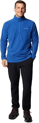 Columbia Klamath Range 2 Half Zip Mountain Blue M Men's Fleece view 3