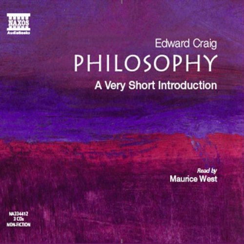 Philosophy: A Very Short Introduction, by Edward Craig