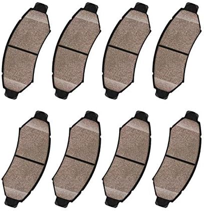 FREZO Front & Rear Ceramic Brake Pads CD1404+CD1337 for 2010 2011 2012 2013 2014 Chevy Camaro V6 LS LT