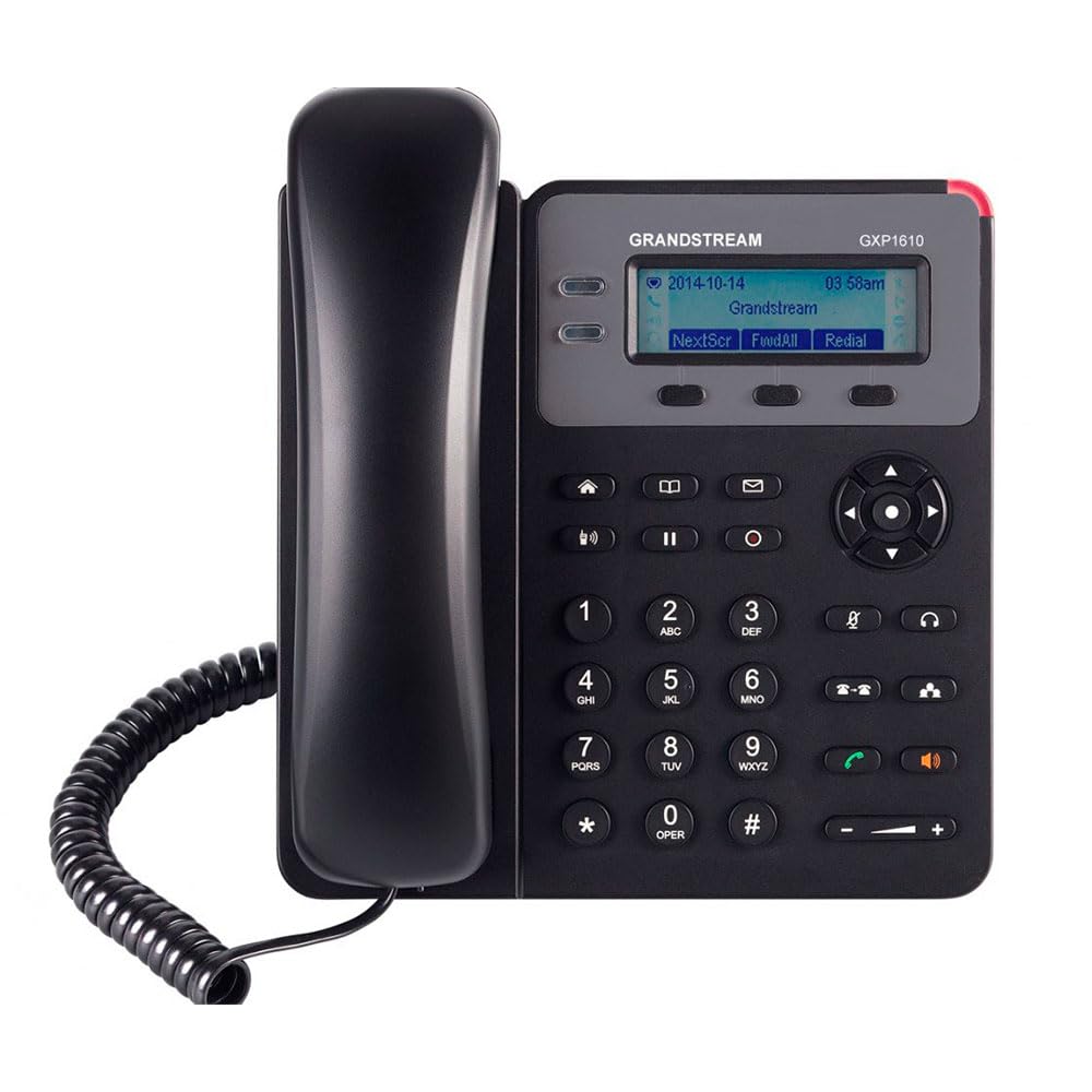 Grandstream Networks GXP1610 telephone- telephones (DECT, Black, 100 - 240, 50 - 60, LCD, 0 - 40 °C)