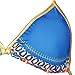 Chenghe Womens African Tribal Metallic 2 Pieces Cutout Adjustable Bikini Sets Swimsuits
