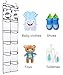 SLEEPING LAMB Over the Door Shoe Organizer