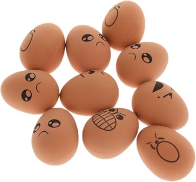 Amazon Futuhome 10個のゴム弾む卵バウンス卵ボール玩具面白いバウンシングペットのおもちゃ Futuhome 噛むおもちゃ 通販