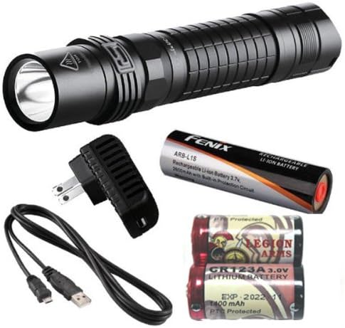 Fenix Outfitters 420 Lumen UC Series,Rechrgable,Black Flashlight