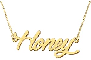 Aoloshow Personalized Name Necklace Custom Any Name Necklaces Jewelry for Womens New Mom Bridesmaid Gift