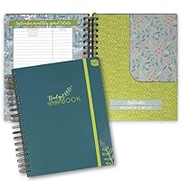 Boxclever Press Budget Planner. Check Out The Video! Monthly Income and Home Expenditure Tracker, Regular Bill Organizer, 13 Pockets for Receipts and Bills. Measures 9.5" x 8". Start Using Any time.